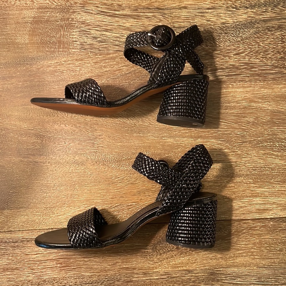 Zara black sandals